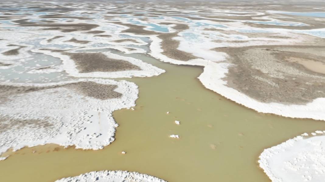 Zaten çoğu kurudu, Konya sınırındaki göl içinde kırmızı alarm!  Etrafında 200 bin civarında su kuyusu var 2